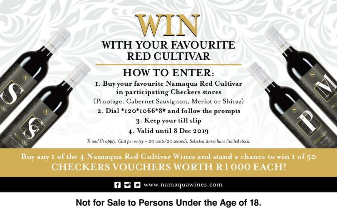 Namaqua Wines Red Cultivar Checkers Campaign
