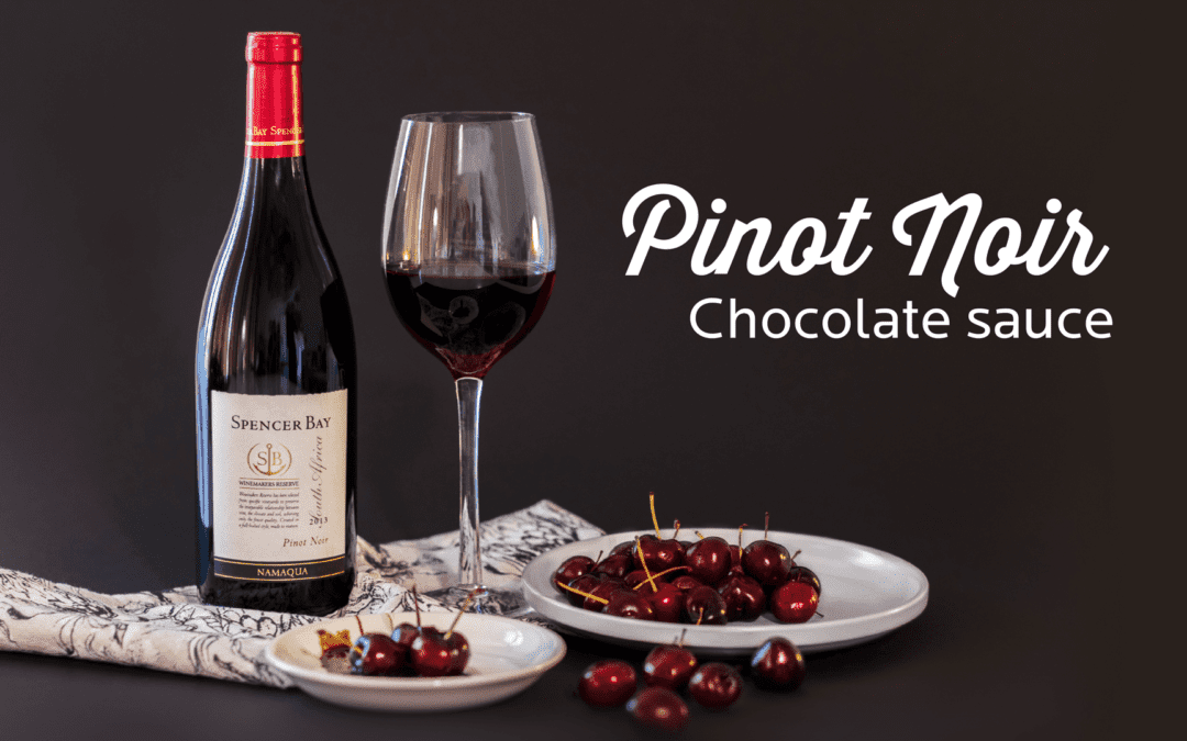 Spencer Bay Pinot Noir Chocolate Sauce