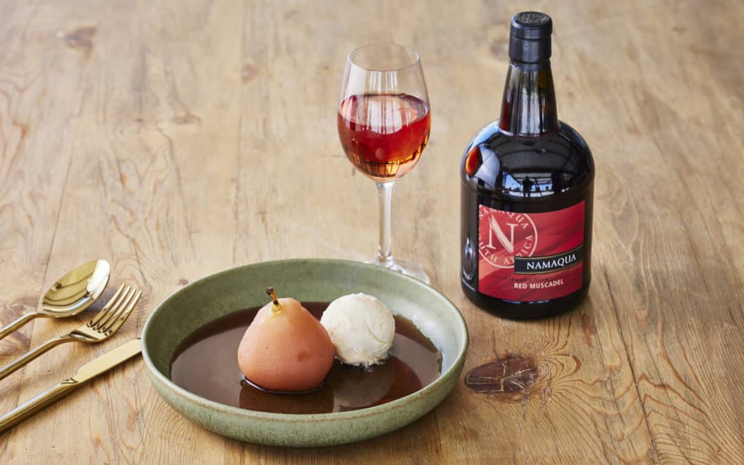 Muscadel Poached Pear