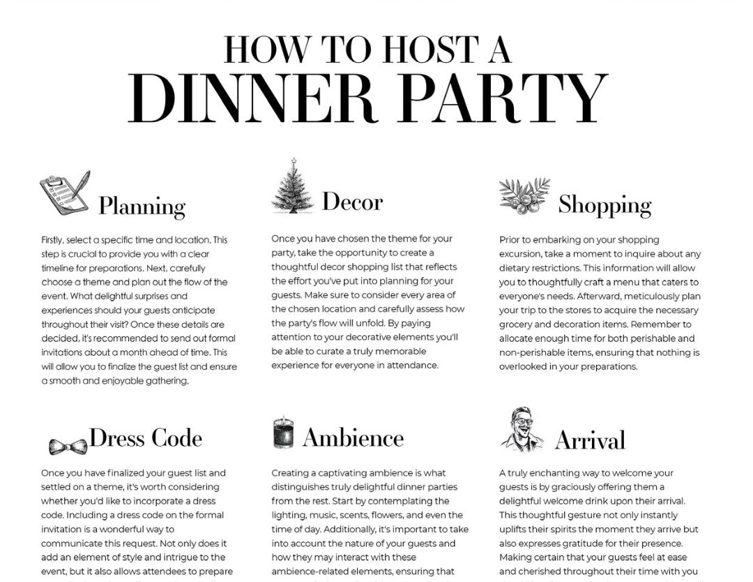 Dinner Party 2023