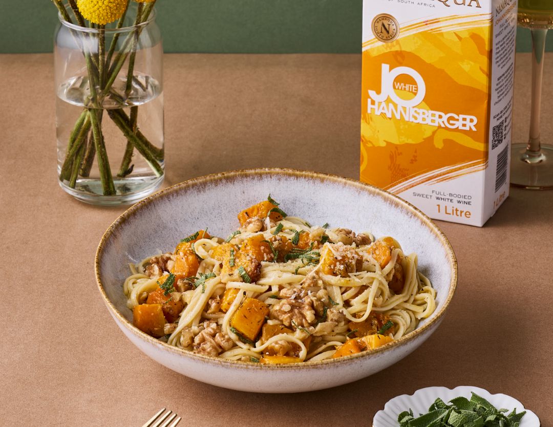 Pumkin & Sage Butter Pasta