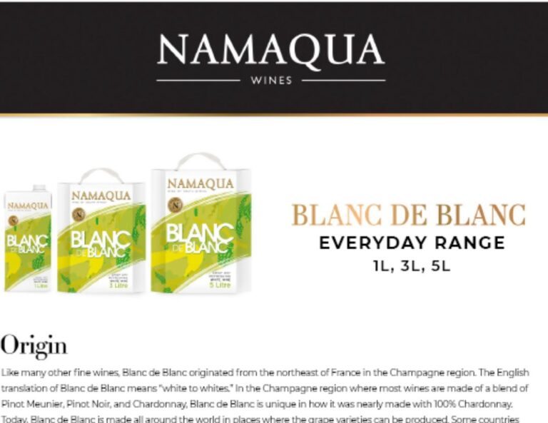 blanc de blanc blanc de blanc